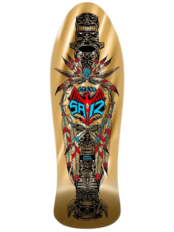 Powell-Peralta-Steve-Saiz-Totem-Gold Foil
