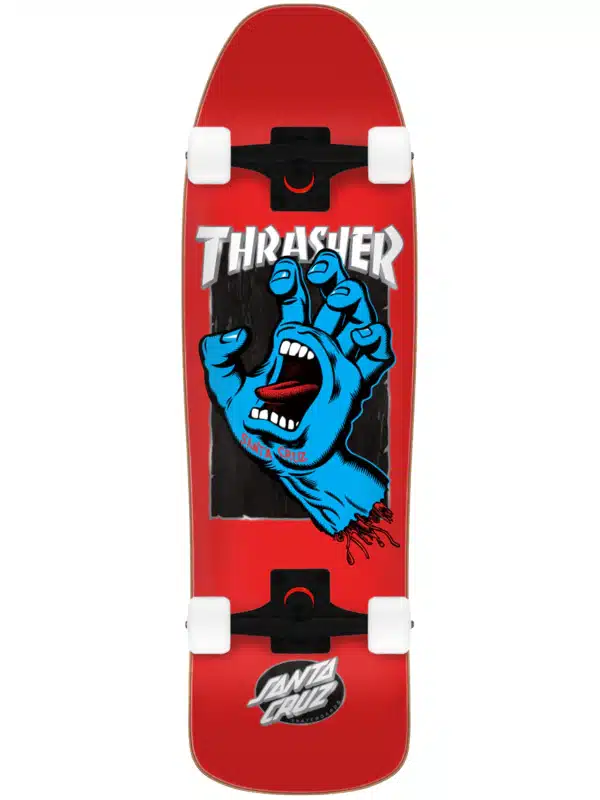 Skate-Old-School-Thrasher-Screaming-Hand-Santa-Cruz-Shaped-Cruiser