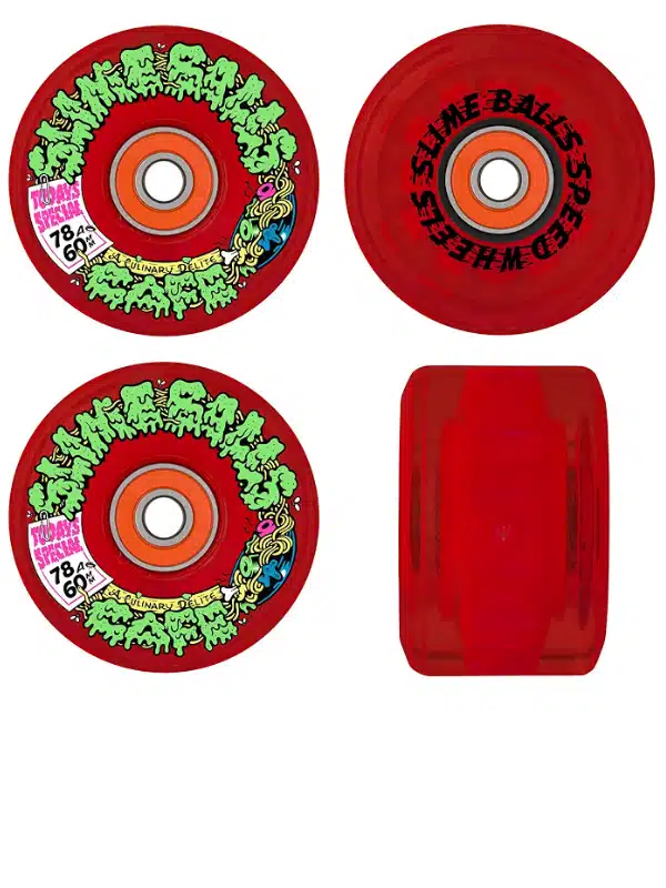 Rodas Slime Balls SB Cafe Light Ups 60mm 78A - Imagem 3